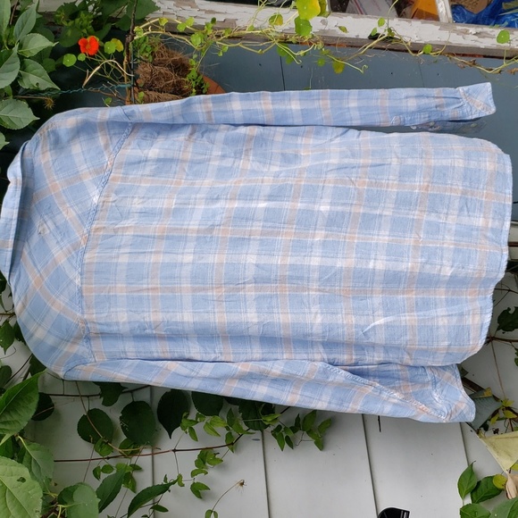 Rails Wyatt Relaxed Fit Plaid Button-Up Shirt 100% Cotton Men’s Size XL - Picture 7 of 7